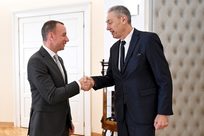 Прощална среща на посланик Петко Дойков с г-н Дамян Йович, държавен секретар в МВнР на Сърбия